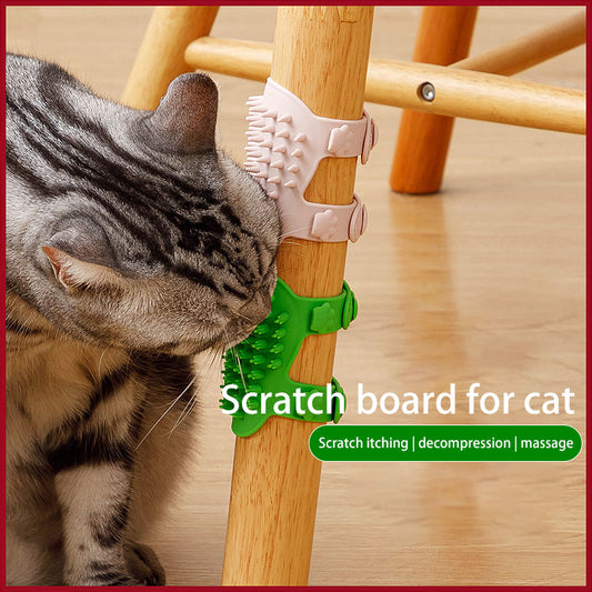 scratch board for cat & Cat massage comb/brush