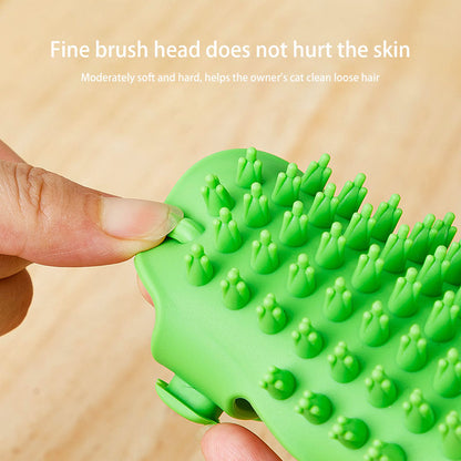 scratch board for cat & Cat massage comb/brush